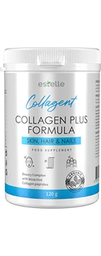 Confezione di Collagent Premium: crema viso anti-età per rughe e luminosità