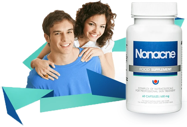 Nonacne: confezione e capsule per il trattamento efficace dell'acne.
