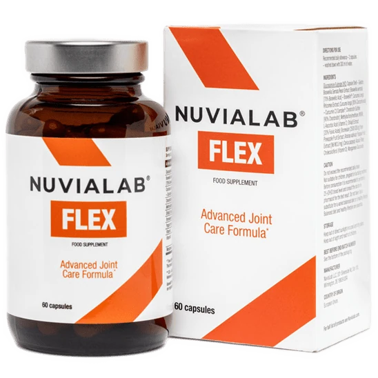NuviaLab Flex: integratore per articolazioni sane e flessibili.